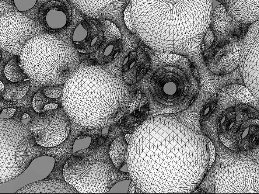 image of a 3D lattice